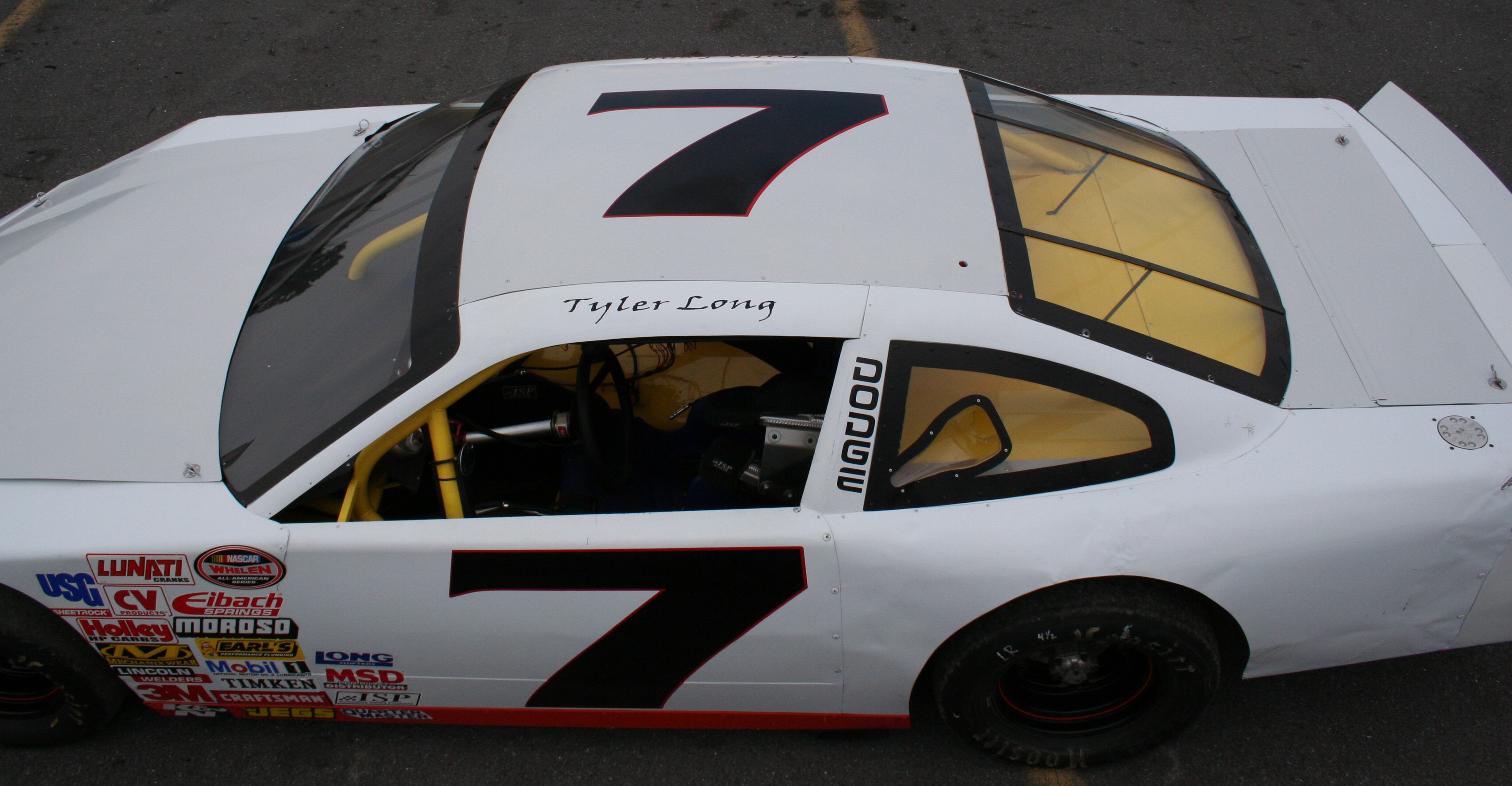 Tyler Long - New White Car Photos at Shenandoah Speedway 012crop