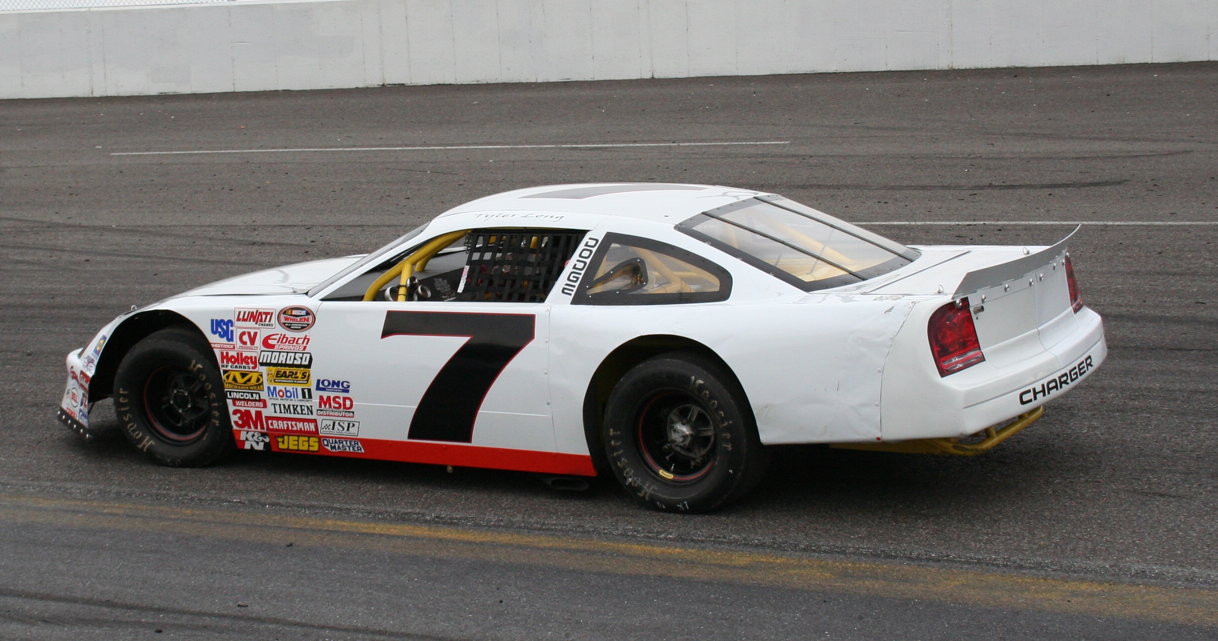 Tyler Long - New White Car Photos at Shenandoah Speedway 044crop