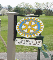 Rotary sign crop